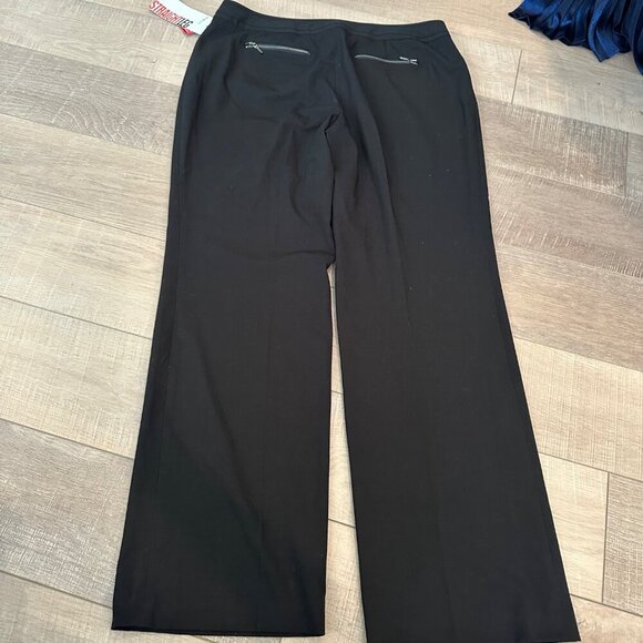 STYLE AND COMPANY WOMENS MARAIS SIZE 16 DRESS PANTS NEW STRAIGHT LEG - Picture 9 of 10